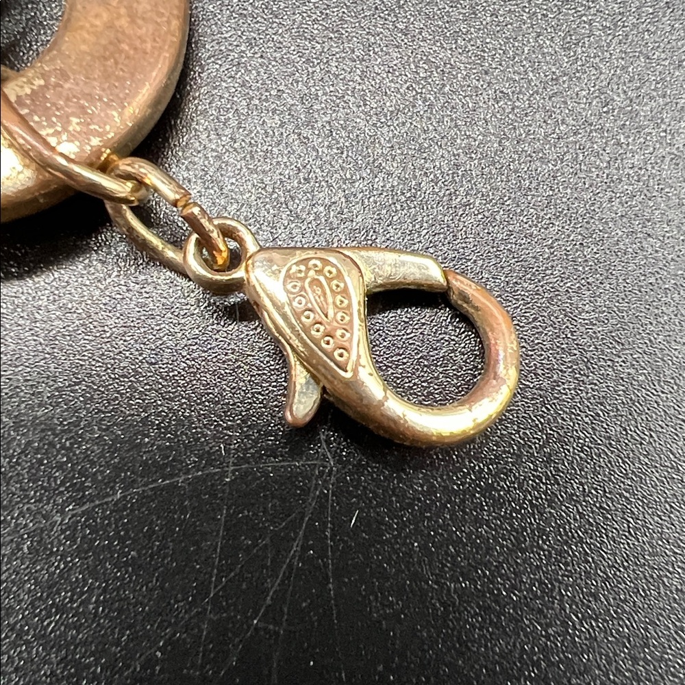 Chunky Tortoiseshell Lucite Link Statement Neckla… - image 7